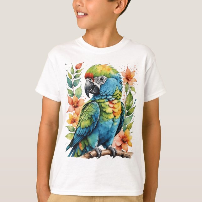 T-shirt Oiseau macareux mignon (Devant)