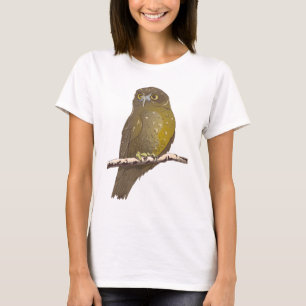 T-shirt Oiseau Morepork RURU NZ