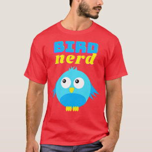T-shirt Oiseau Nerd Birder mignon Oiseau drôle