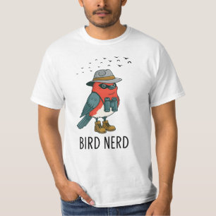 T-shirt Oiseau Nerd drôle Oiseau observer Oiseau Oiseau Am