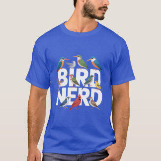 T-shirt Oiseau Nerd Oiseau Oiseau Oiseau Ami observateur d