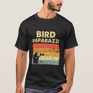 T-shirt Oiseau Paparazzi Photographe Oiseaux Observation d