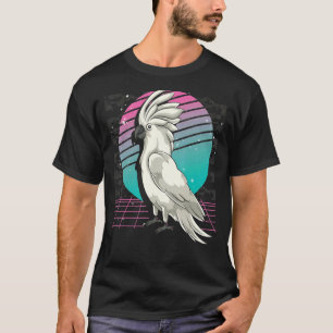 T-shirt Oiseau Parrot Animal Retro 80s Vaporwave Coc