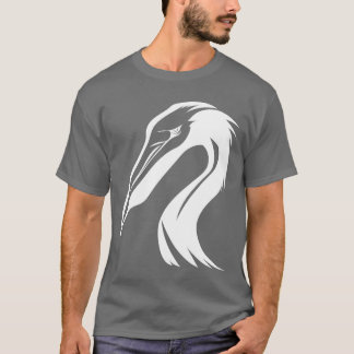 T-shirt Oiseau Pélican Tropical avec les yeux mal cadeau