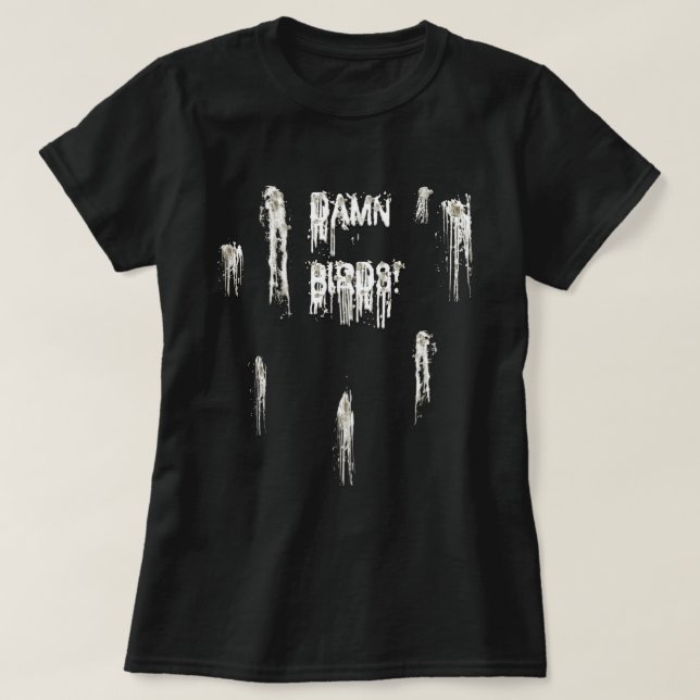 T-shirt Oiseau Poo (Design devant)