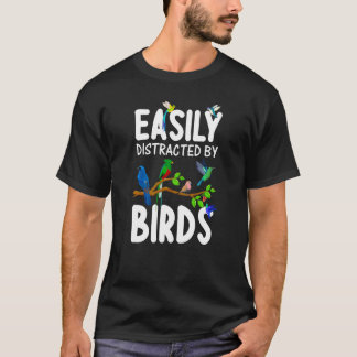 T-shirt Oiseau pour hommes femmes ornithologie observateur