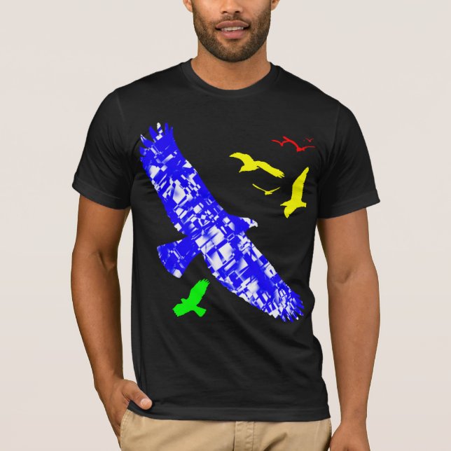 T-shirt oiseaux (Devant)