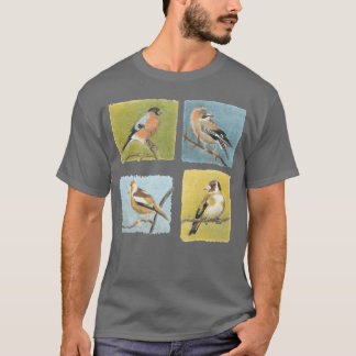 T-shirt Oiseaux cadeaux d'art amis