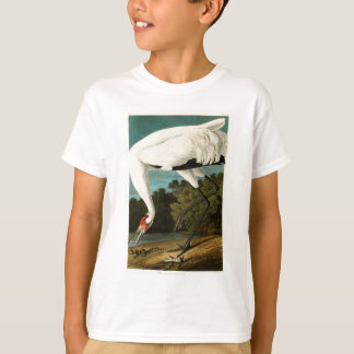 T-shirt Oiseaux de John James Audubon de grue de huée de