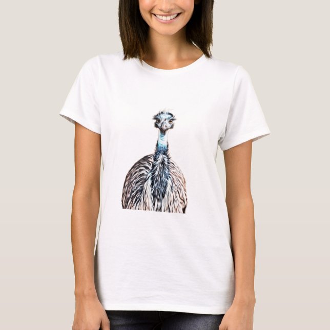 T-shirt Oiseaux d'Emu (Devant)
