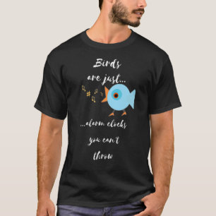 T-shirt Oiseaux Détester Matin Vêtements