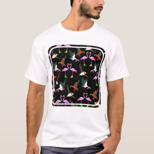 T-shirt Oiseaux d'hiver drôle Motif