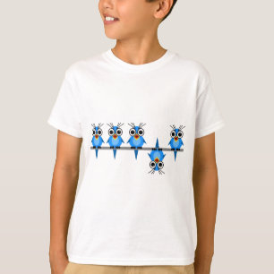 T-shirt oiseaux drôles