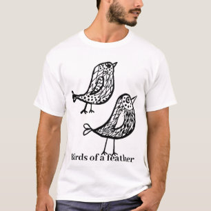 T-shirt Oiseaux d'une plume