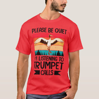 T-shirt Oiseaux en échassier Oiseaux Observation Oiseaux R