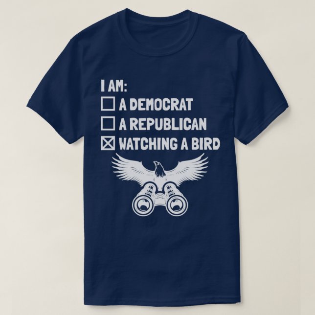 T-shirt Oiseaux Observation Ornithologiste Oiseau Observat (Design devant)