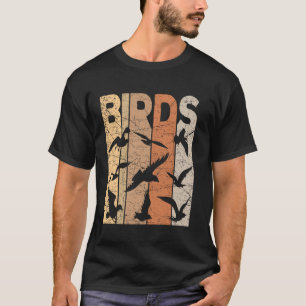 T-shirt Oiseaux Observation Vintage Oiseaux Ornithologie R