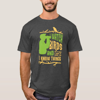 T-shirt Oiseaux Oiseaux Oiseaux Oiseaux Oiseaux Idée cadea