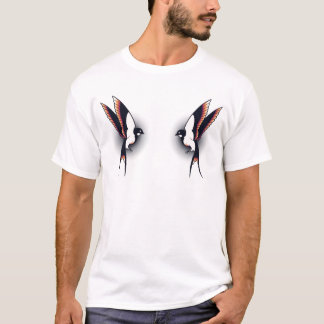 T-shirt Oiseaux style traditionnel old-school tattoo