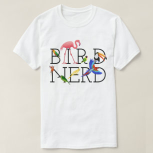 T-shirt Oiseaux tropicaux Nerd