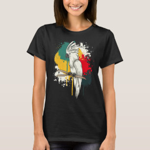 T-shirt Oiseaux tropicaux Oiseaux de perroquets Colorfu