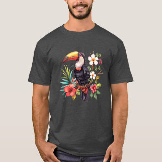 T-shirt oiseaux vintageoucan toucan drôle