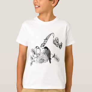 T-shirt Oiseaux vintages