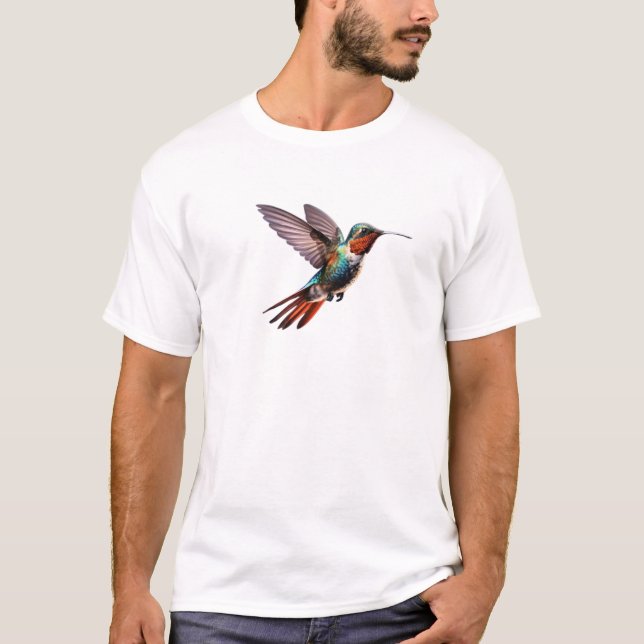 t-shirt oiseaux volants (Devant)