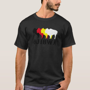 T-shirt Ojibwa Anishinaabeg Ojibwe Amérindien Médecine