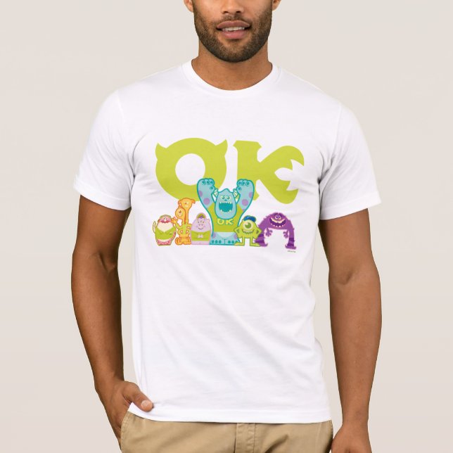 T-shirt OK - Étudiants effrayants (Devant)