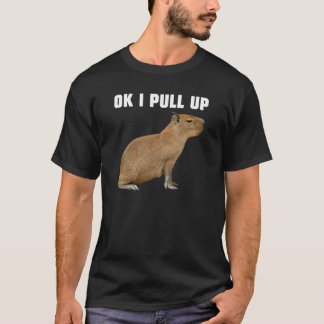 T-shirt Ok J'Ai Tiré Capybara Carpincho Chiguire