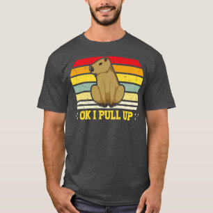 T-shirt Ok J'Ai Tiré Capybara Funny Rodent Capibara