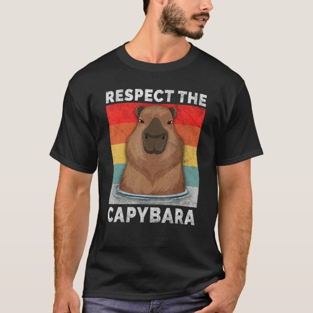 T-shirt Ok J'Ai Tressé Capybara Rodent Cute Capibara Dank  (Devant)