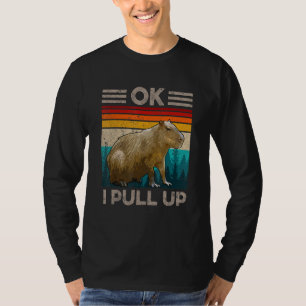 T-shirt Ok je monte Capybara Capybara Mème de merde