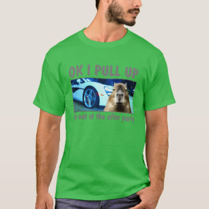 T-shirt Ok je monte Capybara Meme After Party Rap Song ar