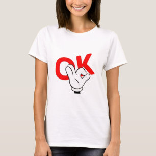 T-shirt ok man yes man work drôle