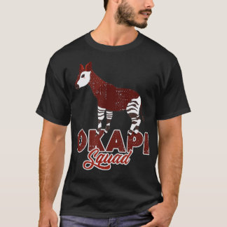 T-shirt Okapi Squad Okapi Animaux en danger