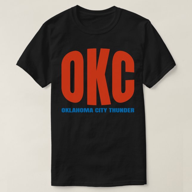 T-shirt okc oklahoma (Design devant)