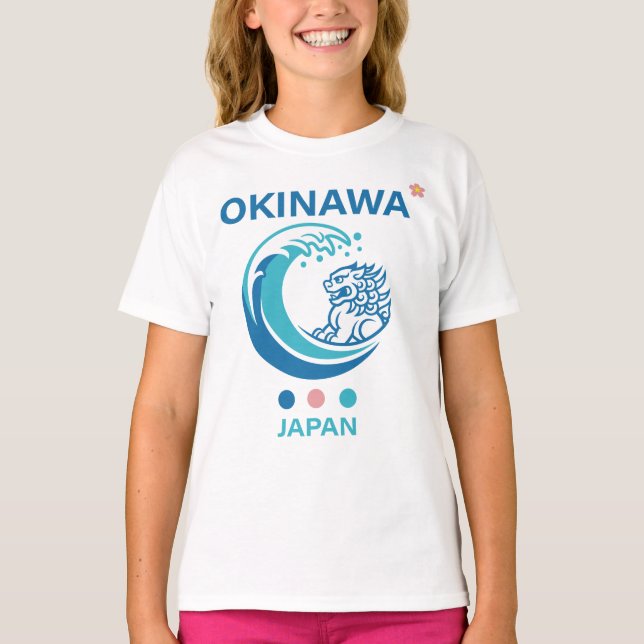 T-shirt Okinawa Island Japan (Devant)