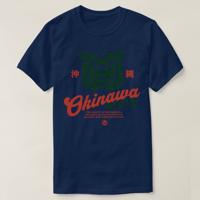 T-shirt Okinawa Japon City 1 (Design devant)