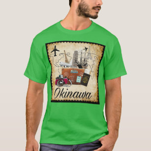T-shirt Okinawa World Travel Souvenir Destination Voyage T