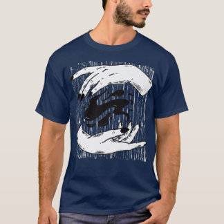 T-shirt Okkult Witcher mains sorcières Tarot gothique Sorc