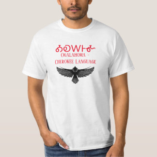 T-shirt Oklahoma Cherokee Langauge