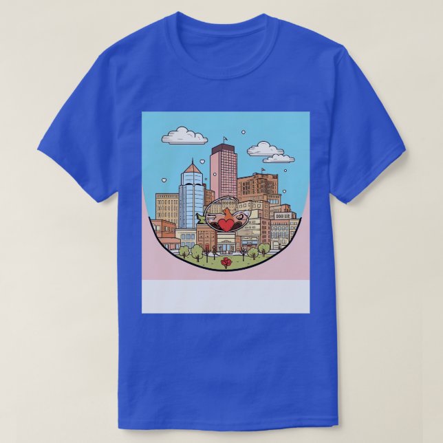 T-shirt Oklahoma City 6 (Design devant)