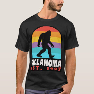 T-shirt Oklahoma Retro Sunset Badge