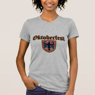 T-shirt OKTOBERFEST Allemand Fest Shield