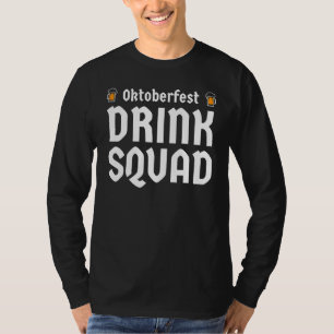 T-shirt Oktoberfest Drad Squad allemand bière bavaroise Dr