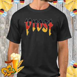 T-shirt Oktoberfest Prost Allemand Bière Festival Fan