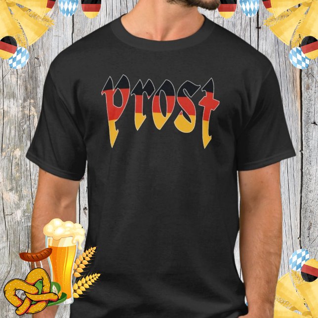 T-shirt Oktoberfest Prost Allemand Bière Festival Fan (Créateur téléchargé)