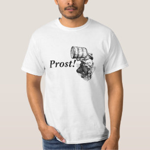 T-shirt Oktoberfest Prost ! Grillage de la pièce